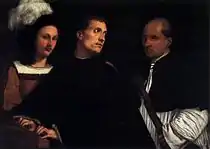 TitianThe Concert. 87 × 124 cm.