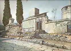 Tomb in the necropolis