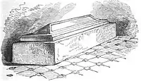 Tomb of William Rufus in Winchester Cathedral (Robert Chambers, p.&nbsp;161, 1832)