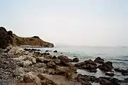 The beach of "Torre La Punta", on the natural reserve "Oasi Blu La Punta".
