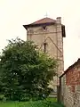 Tower and outbuilding at Temple Bruer