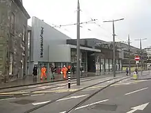 Haymarket station tram stop