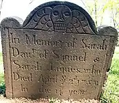 1758 tombstone