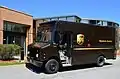 Delivery van&nbsp;– pocket door slides rearward into the side