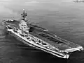 Hancock in San Francisco Bay in September 1957