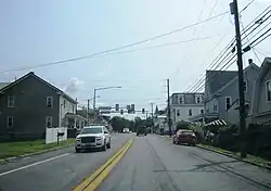 Photo along US 209
