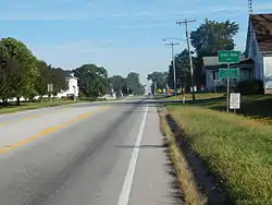US 67 northbound entering Good Hope
