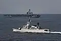 KD Lekir and USS&nbsp;Carl Vinson.