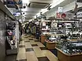 Shops under JR track