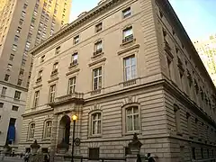 The Union League's 1911 addition, seen from 15th Street