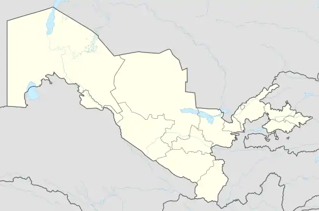 Yangi Chinoz is located in Uzbekistan