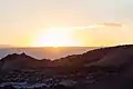 Sunset in the Valley of the Moon.