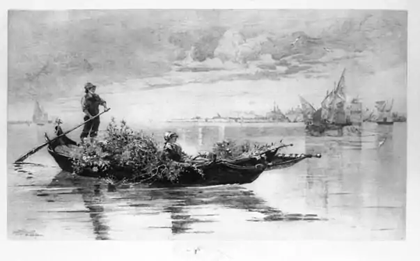 "Venice"Stephen Parrish (1846–1938), etcherBrown, artist©1880, Christian Klackner (1850–1919), New YorkLCCN 96-512385