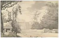 View of the Pettah Gateway where Colonel Morehouse (Moorehouse) fell (Robert Home, 1792)