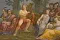 The Parnassus, detail