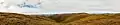 Panorama from the USA-Canada border.