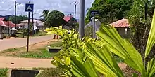 Vue sur Avenue Lalaymia Abdallah vers le College Grand man Difou en ete