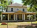 Walter E. Fitzgerald's original house was destroyed in the tornado of 1913. The current nineteen-room structure was built as a replacement in 1914.
