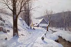 Sledding on a Sunny Day