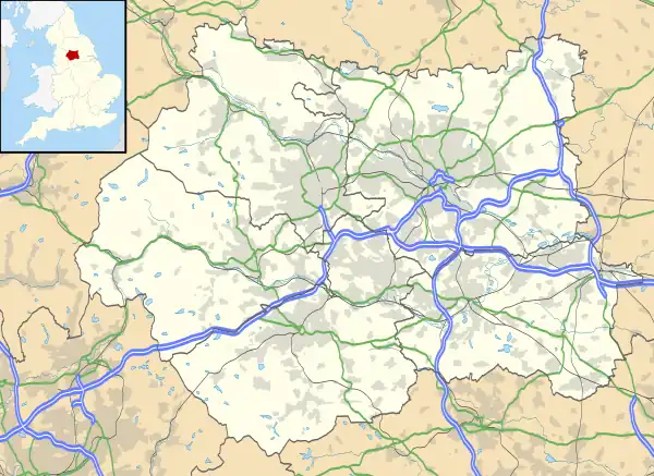 Keighley is located in West Yorkshire