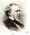 Etching of William Ticknor by Schoff