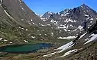 Williwaw Lake with Mt. Williwaw to right