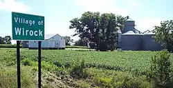 A view of Wirock. There are houses in the community that are not visible in this photo.