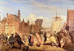 Image 6Gdańsk in the 17th century (from History of cities)