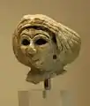 Woman. Ishtar temple at Mari (between 2500 BCE and 2400 BCE), Louvre AO 17563