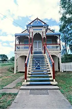 Yangan Masonic Hall; built c. 1898.