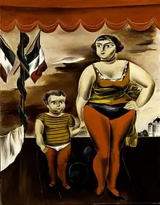 Yasuo Kuniyoshi (1889–1953) Strong Woman and Child, 1925.