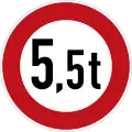 Sign 263–5,5