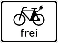 E-BikesElectric Bicycles permitted