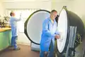 Testing electric light longevity and brightness testing