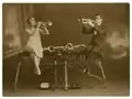 Grace Funston and Roy Brinsden performing in Pat Hanna's Diggers, Theatre Royal, Brisbane, 1926