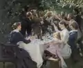 Sparkling wine, festival wine by Peder Severin Krøyer, 1888, Gothenburg Museum of Art.