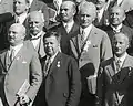 Julius Wolff (rightmost in top row) at the International Congress of Mathematicians, Zürich 1932