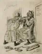 Misanthropie! (1872) etching on Japan paper (19.37 x 15.08&nbsp;cm) Los Angeles County Museum of Art