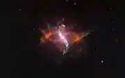 R Aquarii as seen in 2012 by ESO's Very Large Telescope.